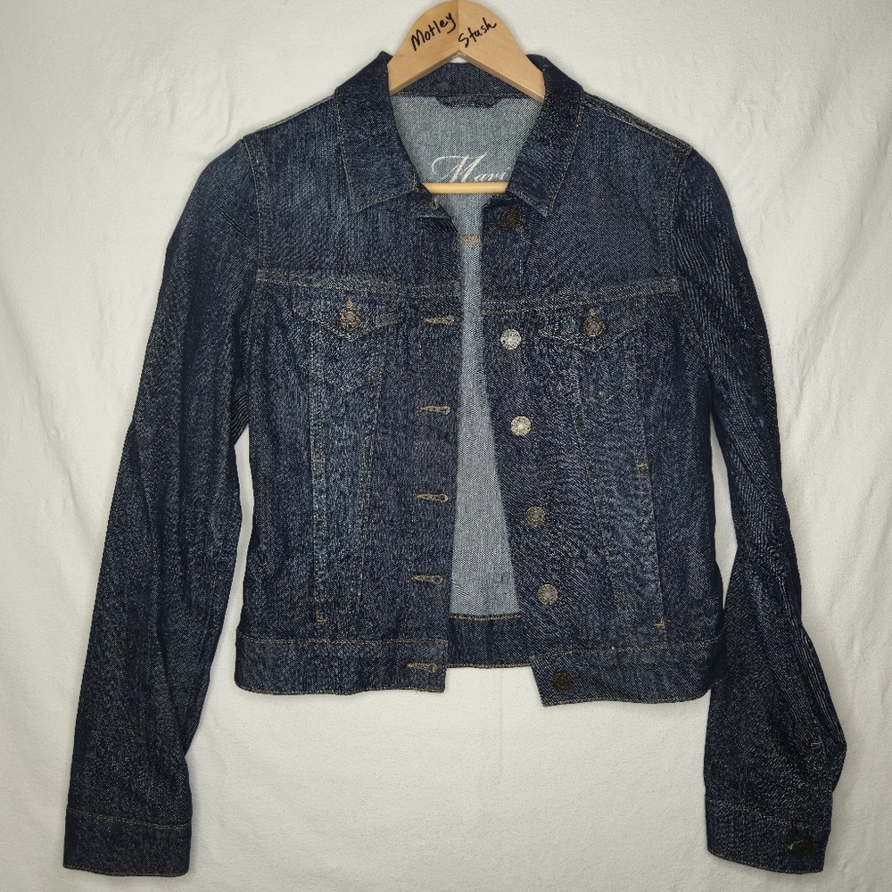 Mavi Ladies Denim Blue Samantha Jean Jacket Size Small